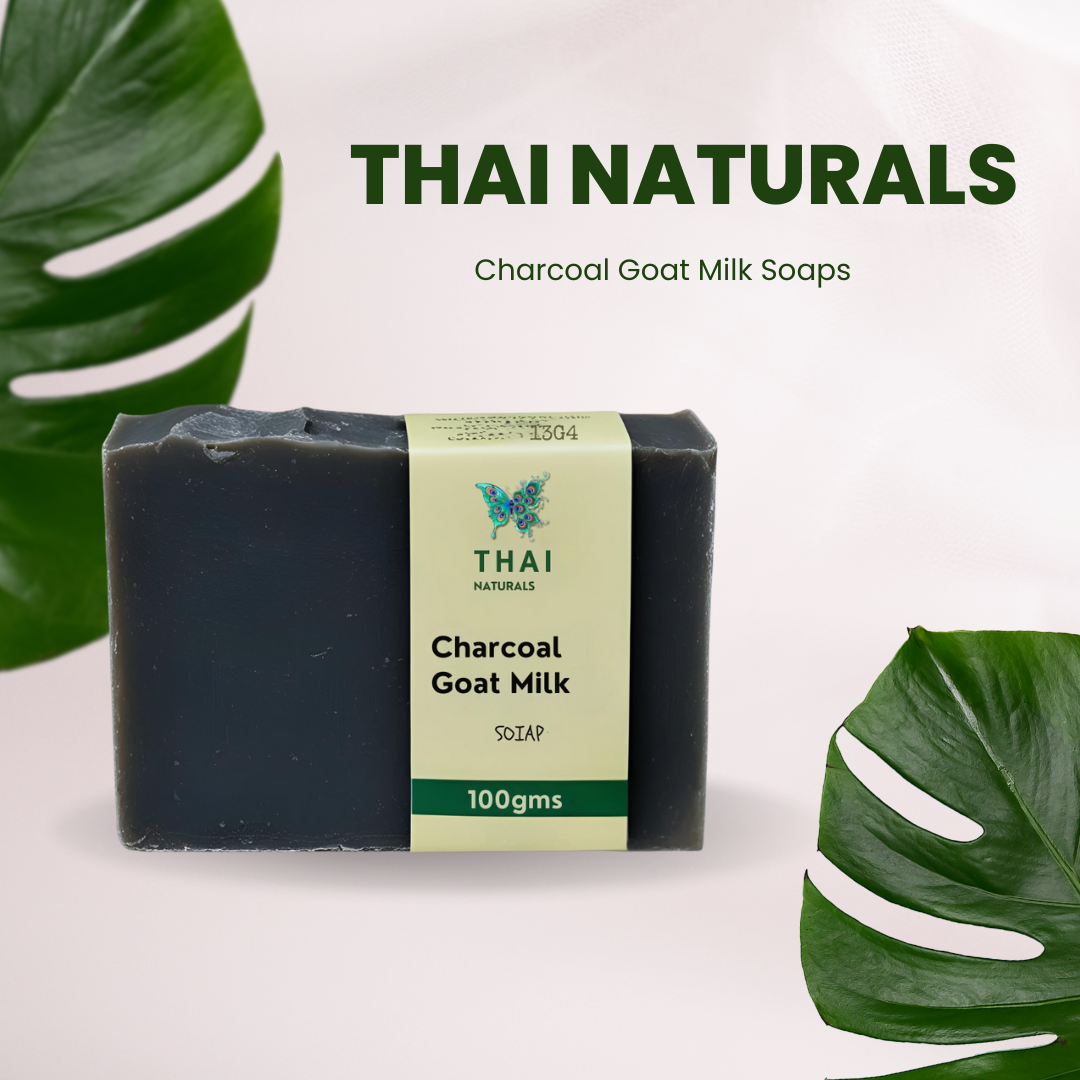 Thai Naturals Charcoal Goat Milk Soap
