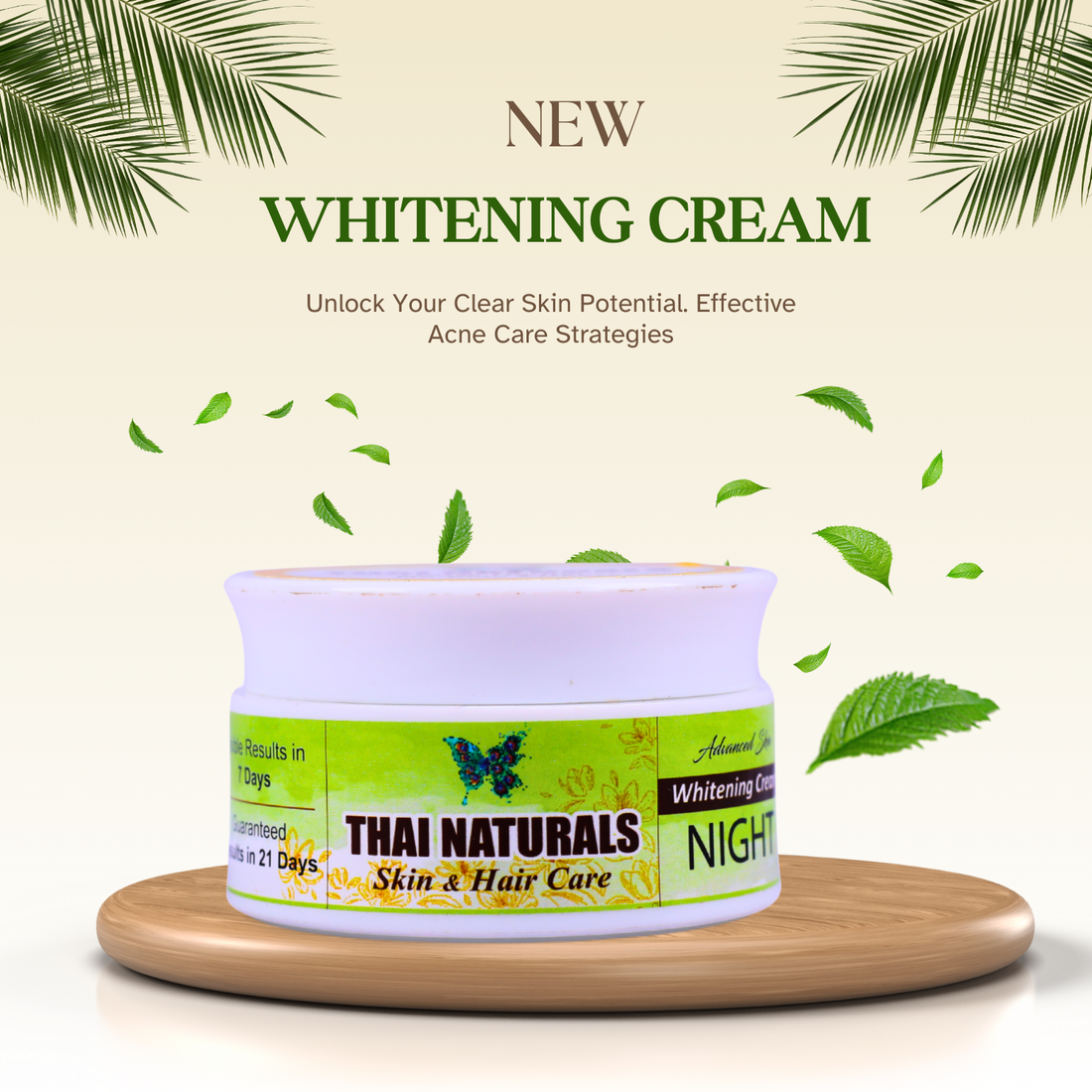 Thai Naturals Advance Whitening Cream 35gms